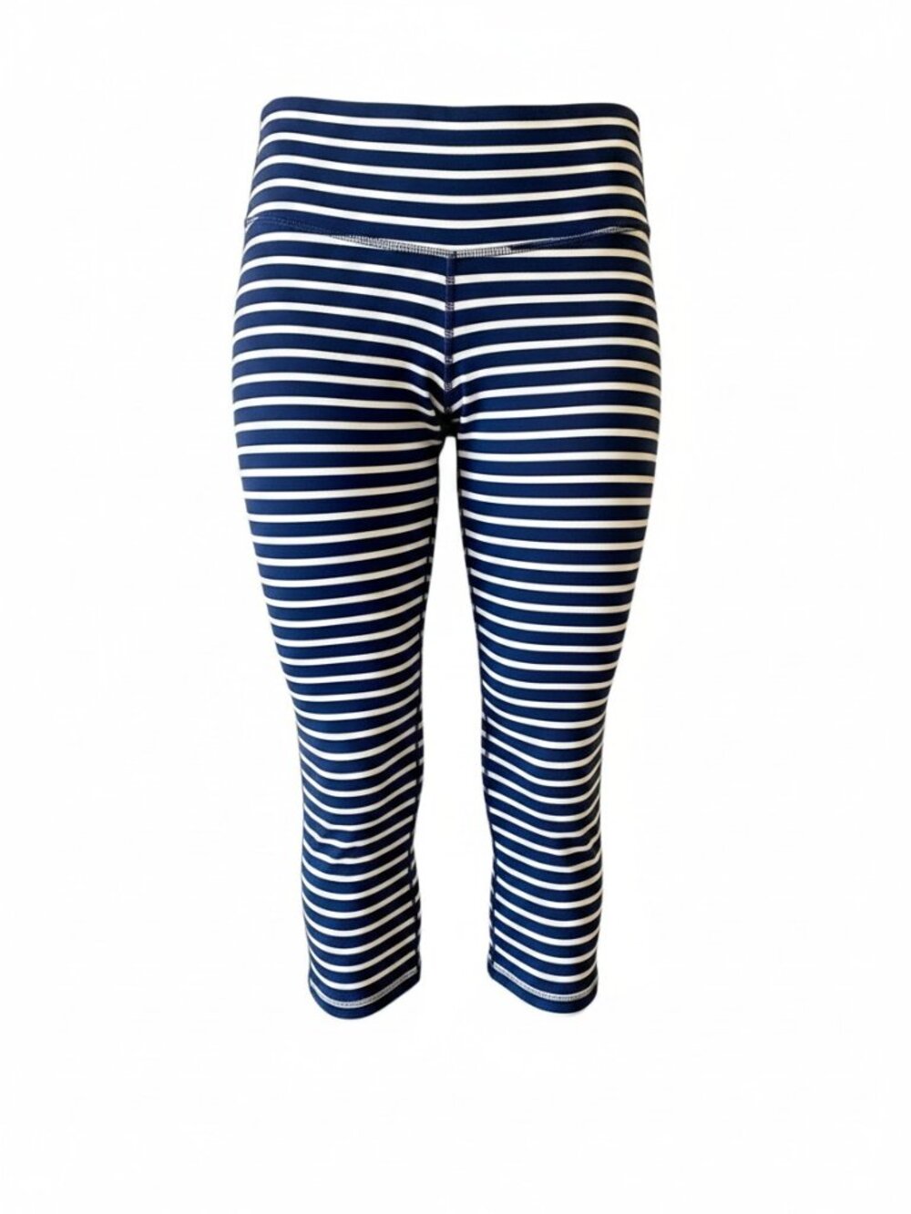 Athleta Chaturanga Stripe Capri Leggings S